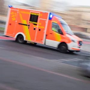 Ein Krankenwagen als Symbolfoto