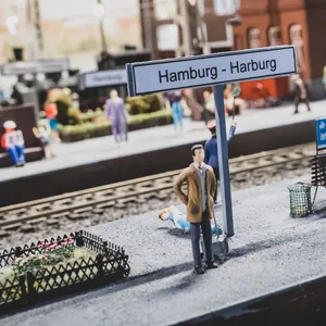 Modelleisenbahn im Museum für Hamburgische Geschichte