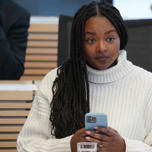 Aminata Touré (Bündnis 90/Die Grünen), Ministerin für Soziales, Jugend, Familie, Senioren, Integration und Gleichstellung in Schleswig-Holstein.