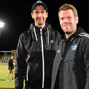 Jonas Boldt und Eric Huwer vom HSV