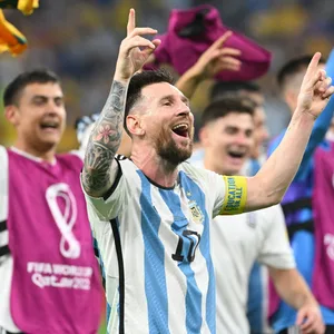 Messi jubelt mit Argentinien