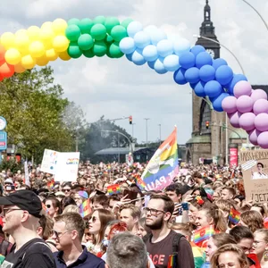 Christopher Street Day Parade in Hamburg