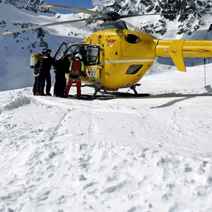 Hubschrauber Bergrettung