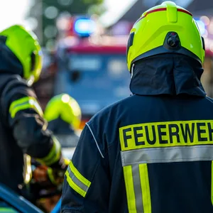 Feuerwehrleute im Einsatz. (Symbolbild)