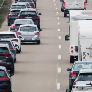 Stau auf der A7