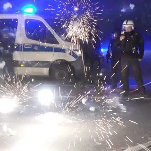 Berlin Silvester Polizei