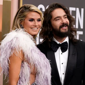 Heidi Klum Tom Kaulitz Golden Globe
