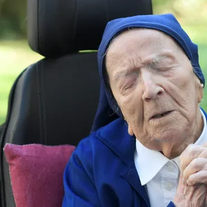 Älteste Frau der Welt Lucile Randon Toulon Schwester Andre