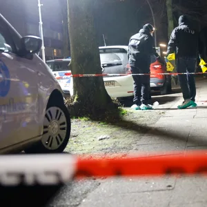 Messerangriff in Barmbek: Spurensicherung