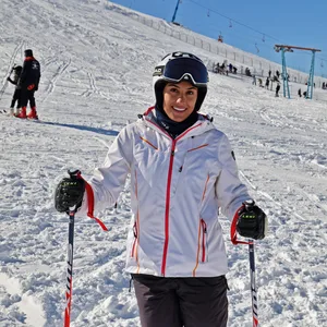 Die iranische Skifahrerin Atefeh Ahmadi hat in Deutschland Asyl beantragt.