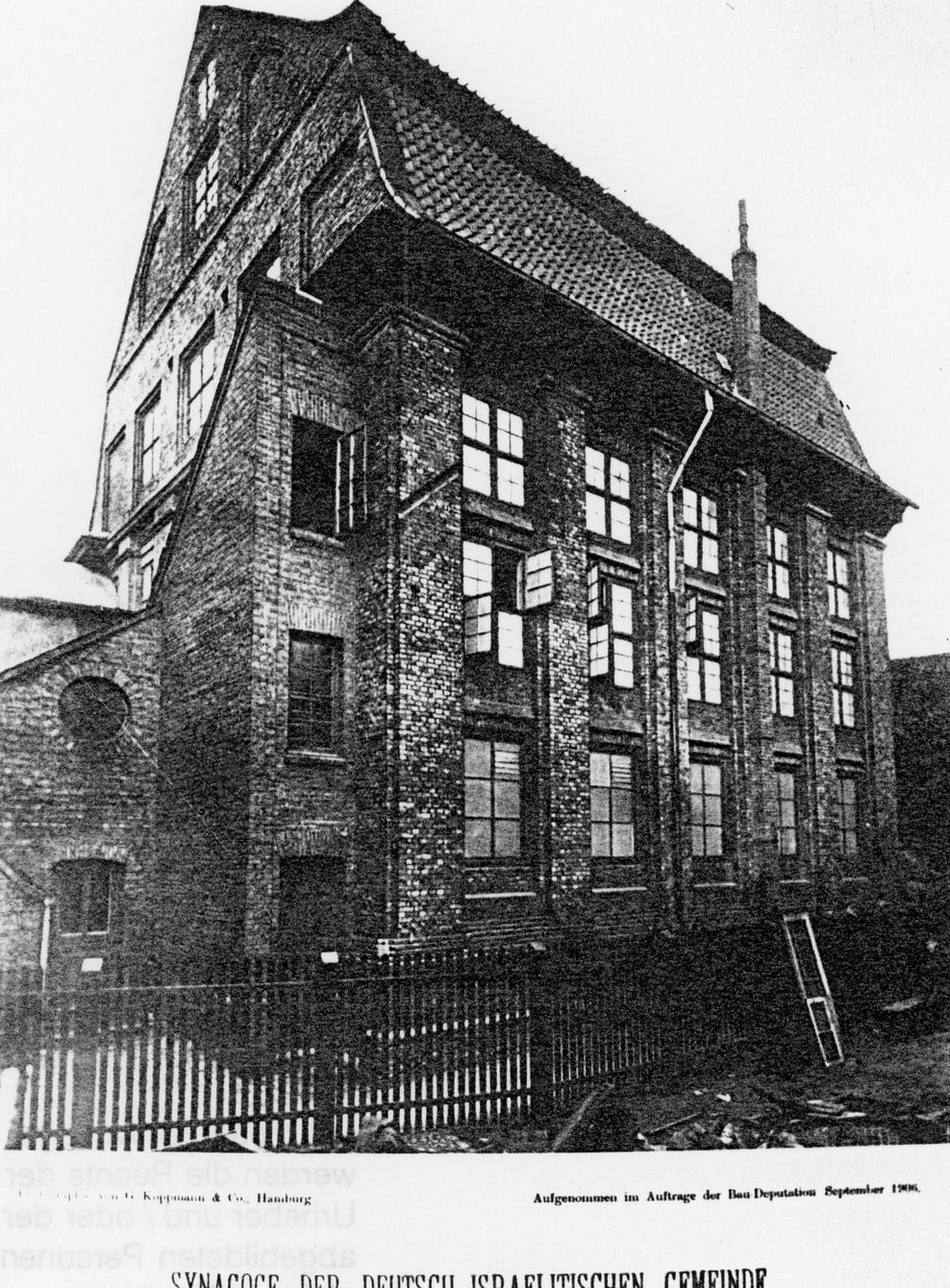 Die Synagoge an der Elbstraße