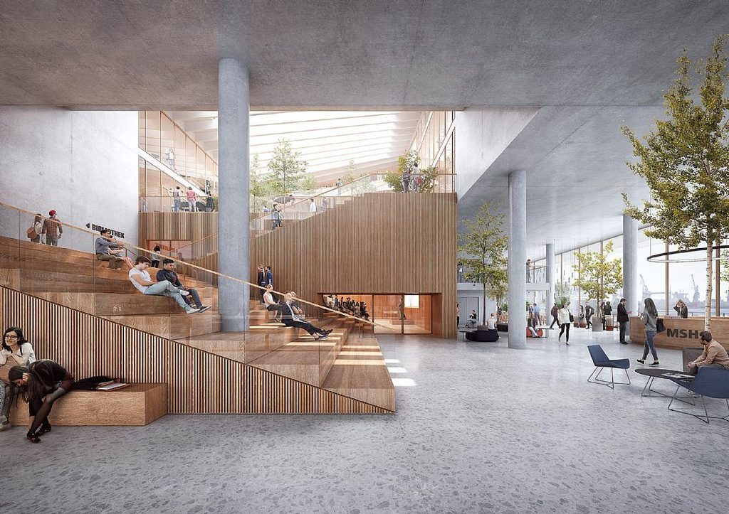 Visualisierung Medical School HafenCity