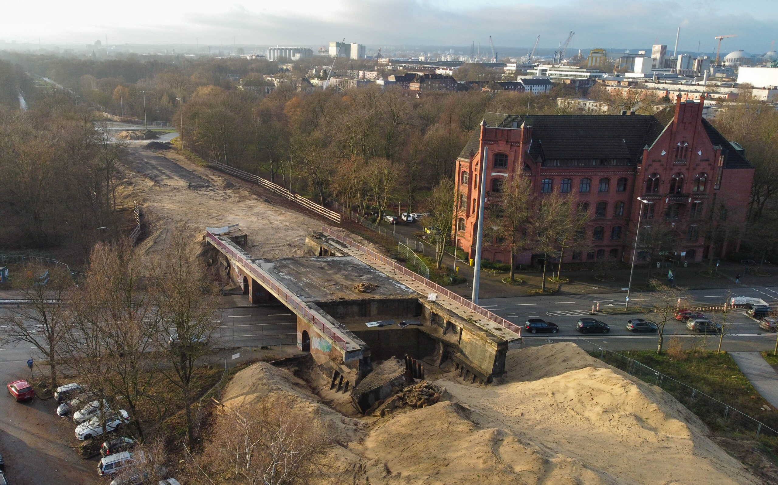 Die letzte Brücke der alten Wilhelmsburger Reichsstraße