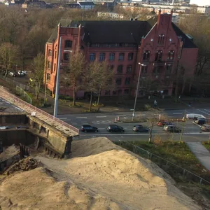 Die letzte Brücke der alten Wilhelmsburger Reichsstraße