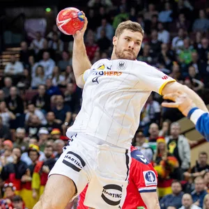 Johannes Golla im Spiel gegen Norwegen