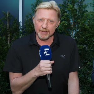 Boris Becker und Matthias Stach moderieren gemeinsam bei Eurosport