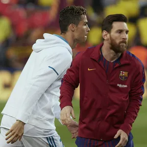 Cristiano Ronaldo und Lionel Messi beim Clasico zwischen Real Madrid und dem FC Barcelona