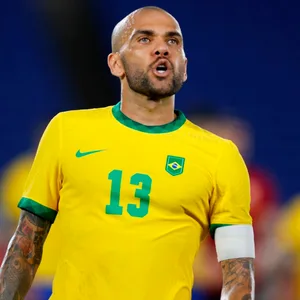 Dani Alves im Trikot der brasilianischen Nationalmannschaft