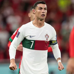 Cristiano Ronaldo im Trikot der portugiesischen Nationalmannschaft