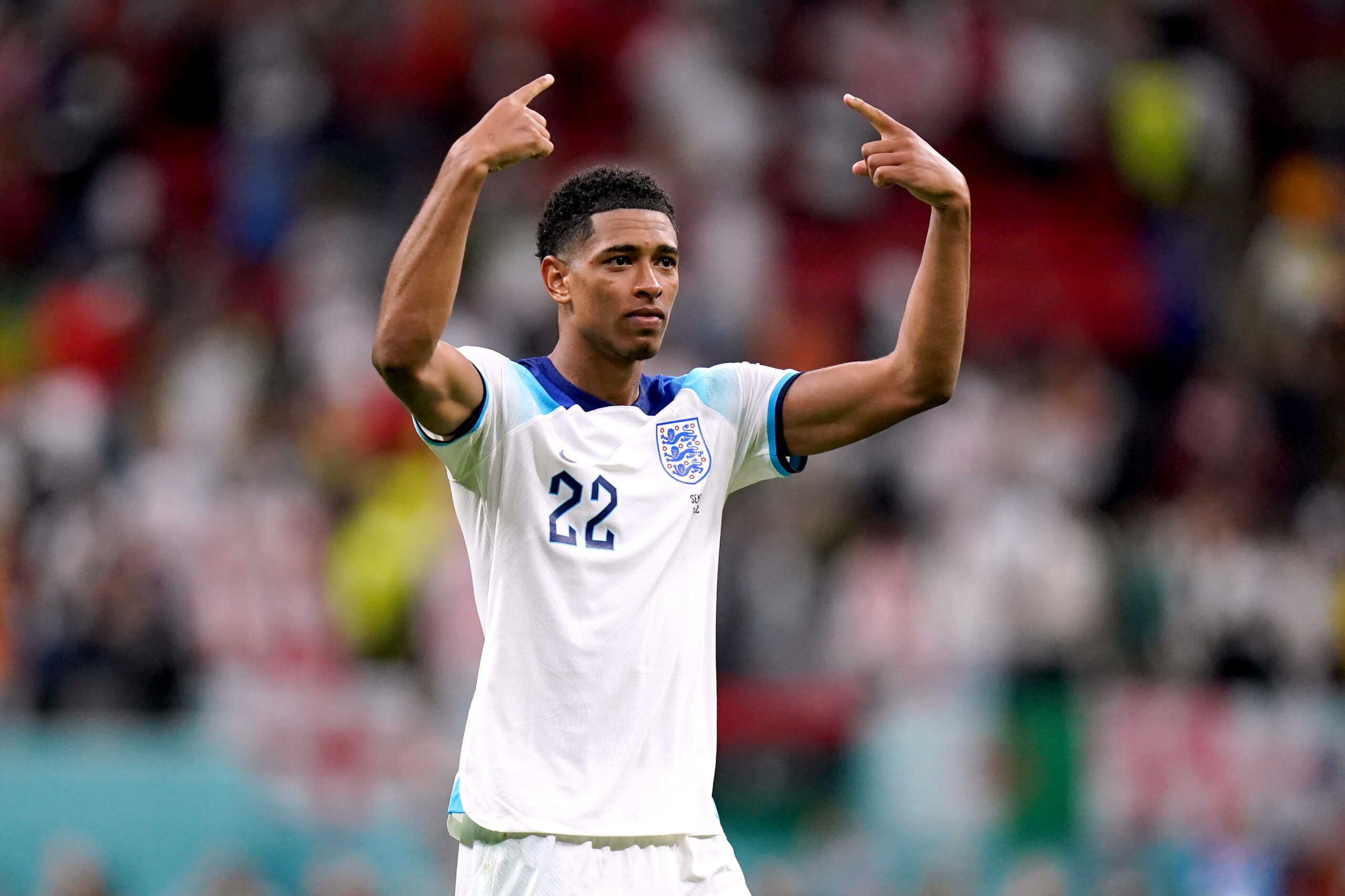 Englands Nationalspieler Jude Bellingham bei der WM 2022 in Katar