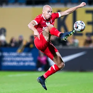 Michael Frey artistisch am Ball