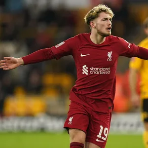 Harvey Elliott feiert sein Tor