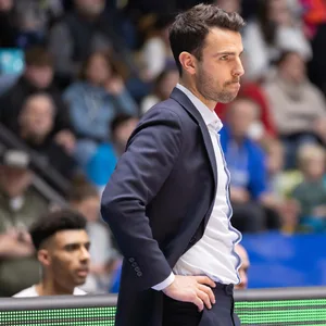 Frustrierter Head Coach Benka Barloschky