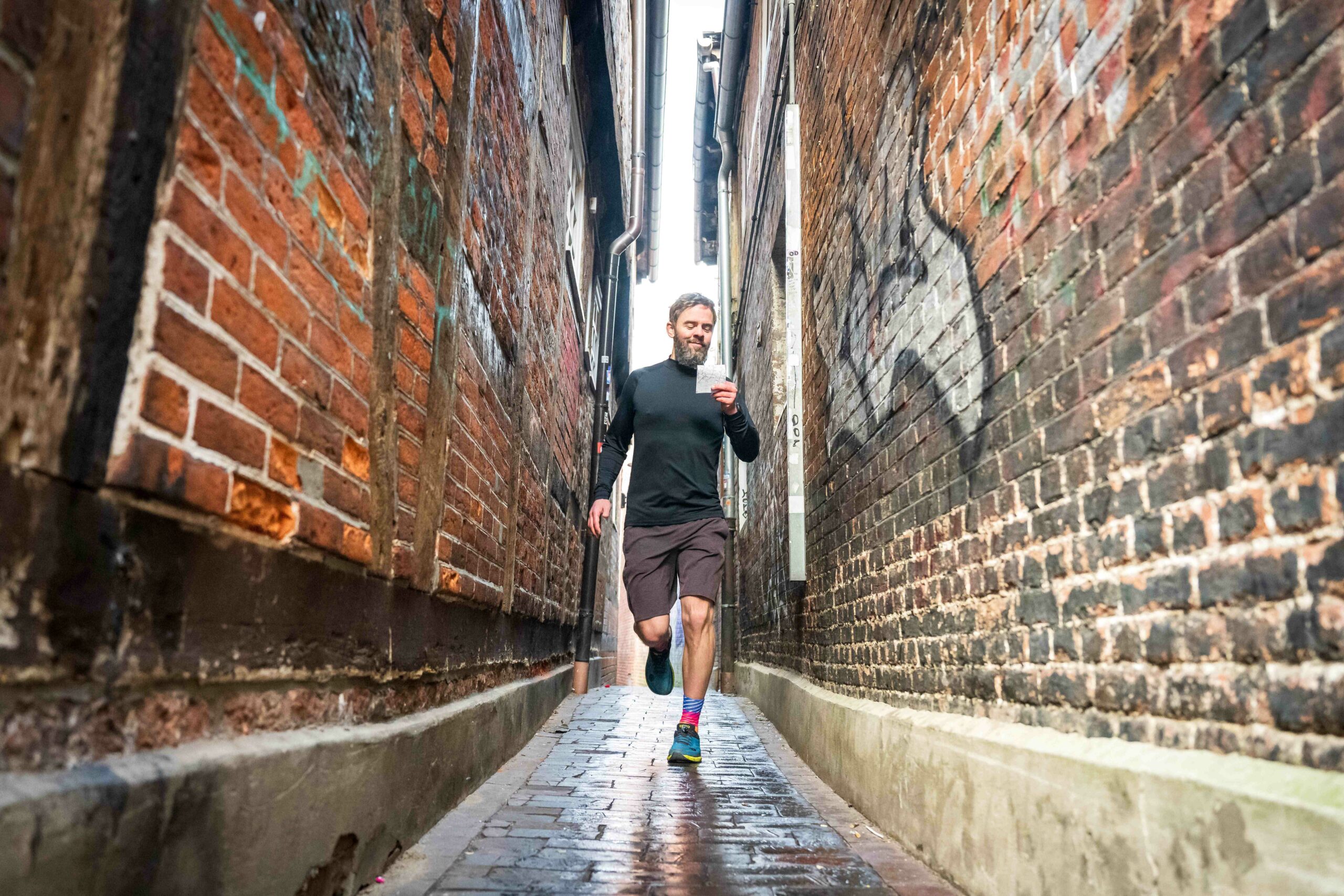 Mario Krömer will mit der Jogging-Challenge „Every Single Street“ anderen Menschen Mut machen.