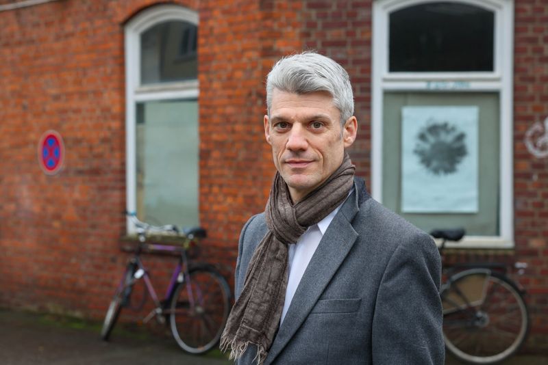 Sprecher David Schumacher von „Ein Hof für alle”