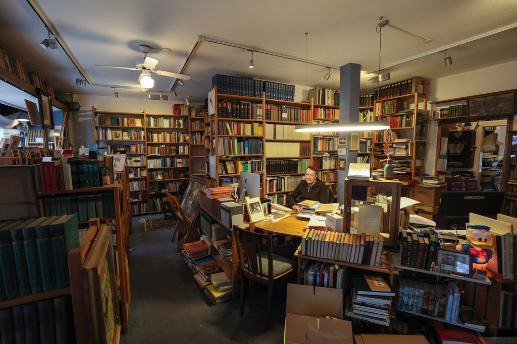 Das Antiquariat Halkyone von Detlef Gerd Stechern steht vor dem Aus.