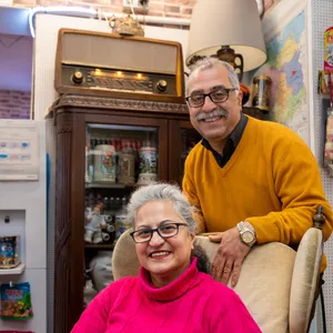Farid Ashtarie und seiner Frau Maryam Nia