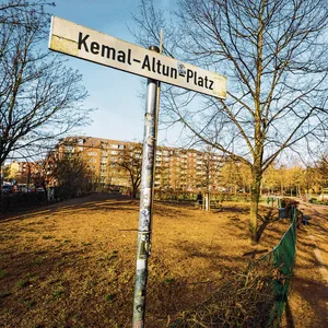 Der Kemal-Altun-Platz in Ottensen