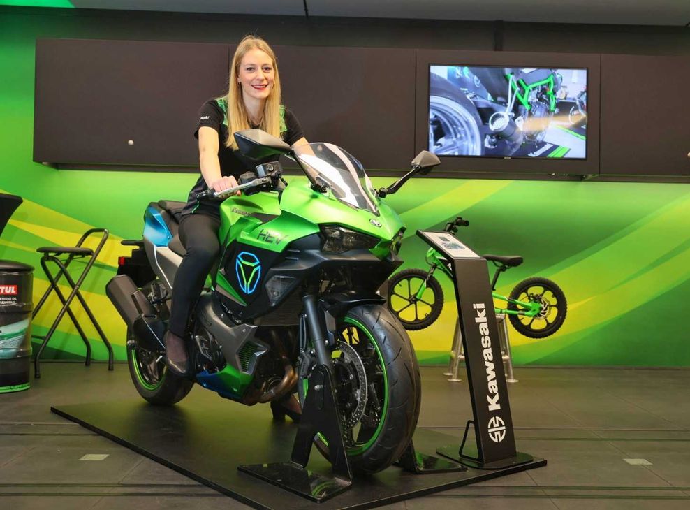 Hybrid Kawasaki Motorrad