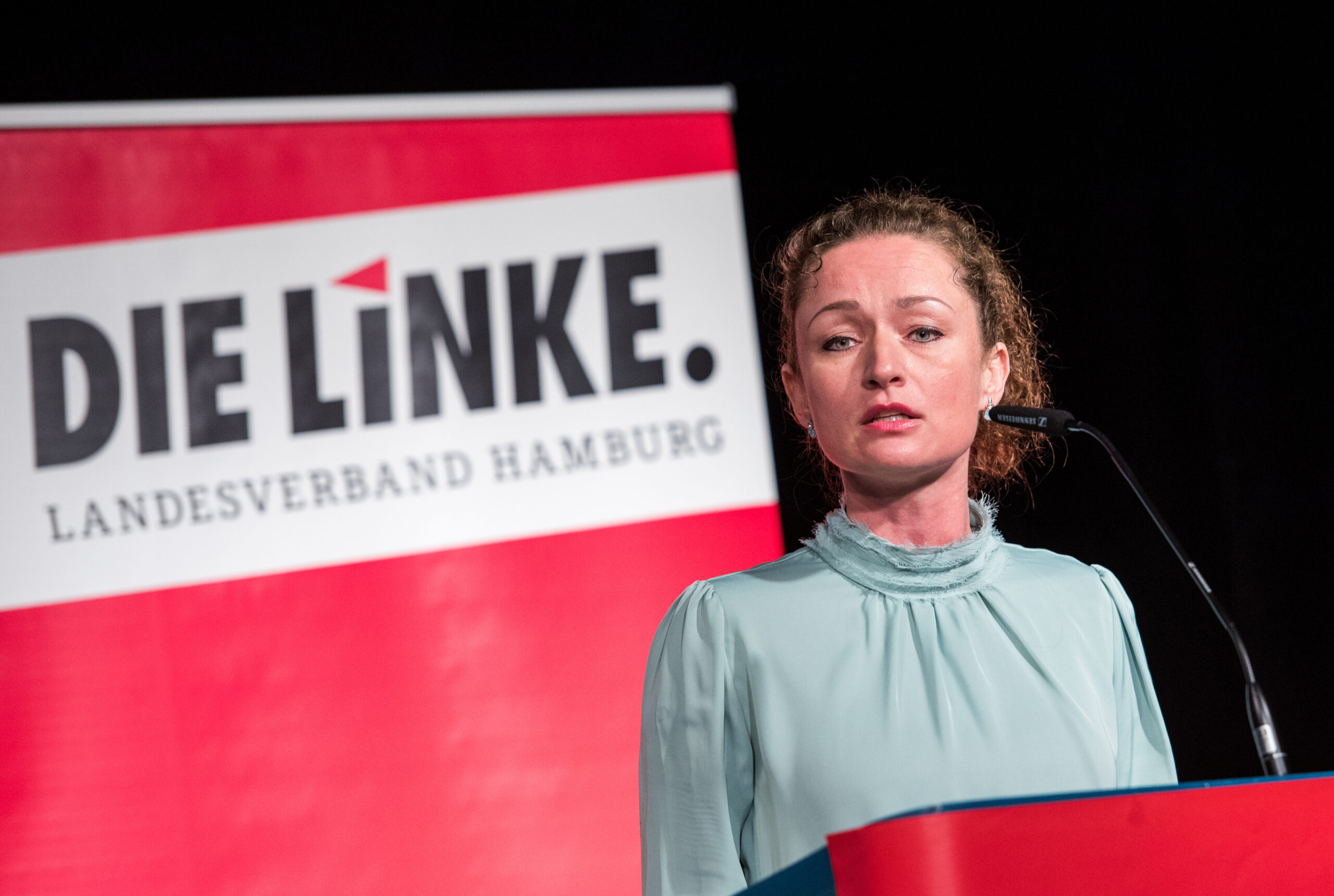 Zaklin Nastic ist Bundestagsabgeordnete der Hamburger Linken (Archivbild).