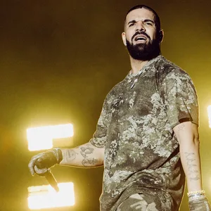 US-Rapper Drake bei einem Konzert