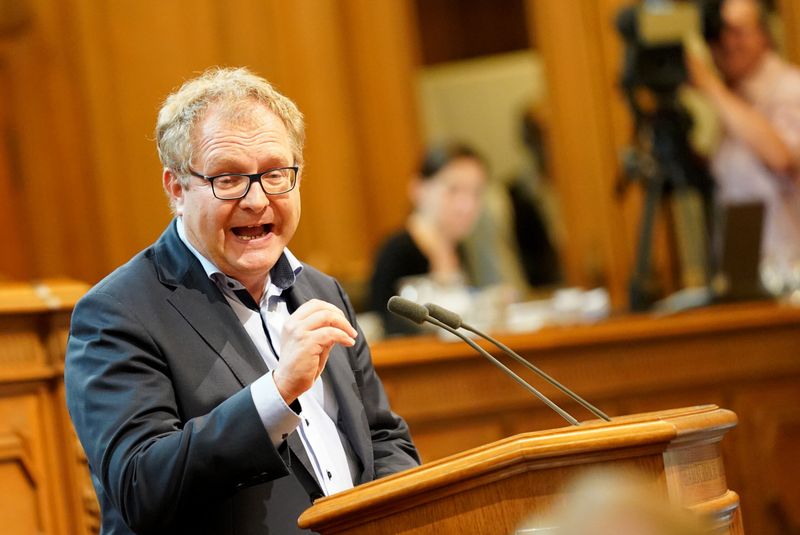 Umweltsenator Jens Kerstan (Grüne) erhofft sich bis zu drei Millionen Tonnen CO2-Einsparungen bis 2030 durch das neue Klimaschutzgesetz.