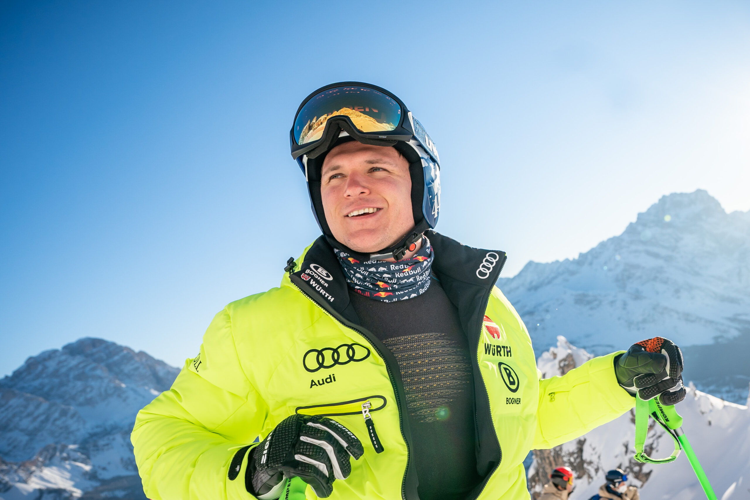 Skifahrer Thomas Dreßen lächelt