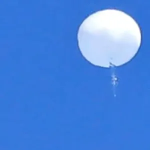 Der mutmaßliche Spionage-Ballon aus China