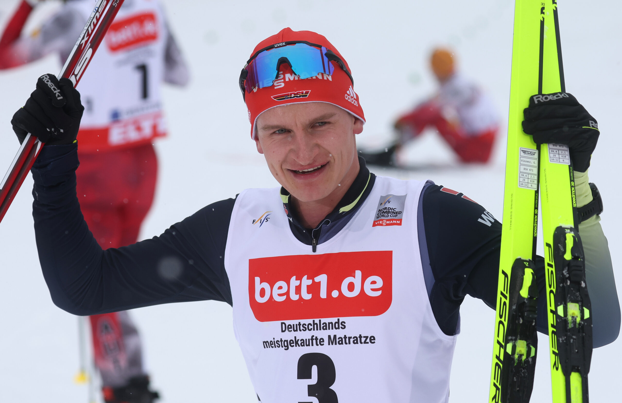 Julian Schmid beim Ski-Weltcup