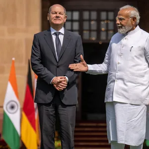 Scholz und Modi