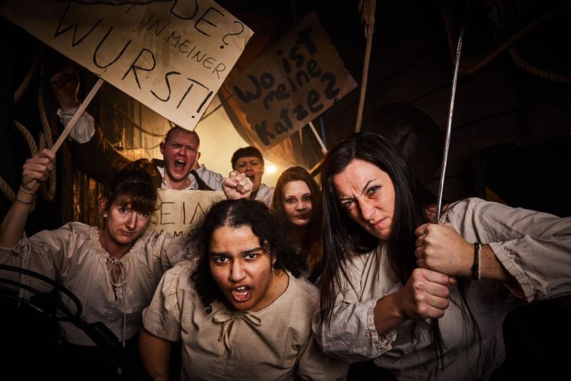 Sülzeunruhen im „Hamburg Dungeon“