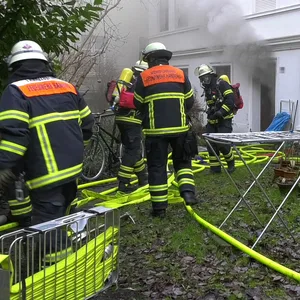 Die Feuerwehr war mit rund 20 Rettern und einem Notarzt im Einsatz. (Symbolfoto)