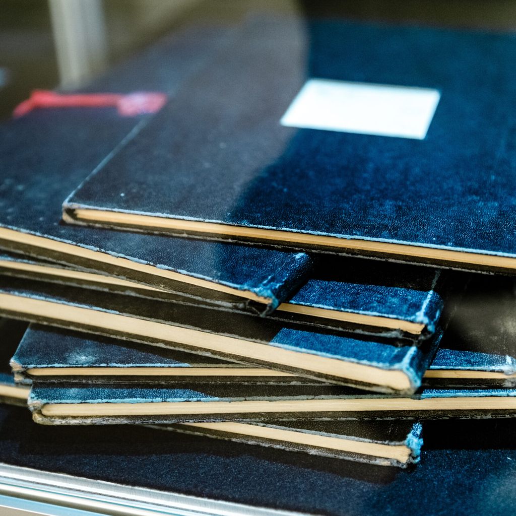 Die gefälschten Hitler-Tagebücher, die der Stern 1983 veröffentlichte.