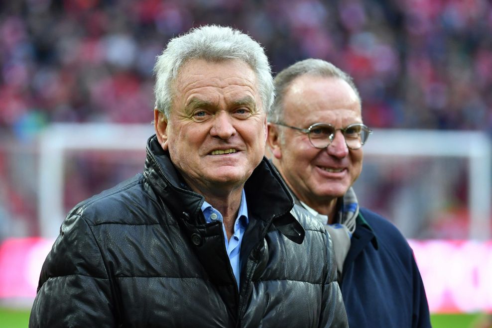 Sepp Maier und Karl-Heinz Rummenigge