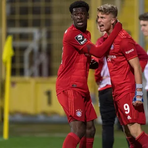 Kwasi Okyere Wriedt und Fiete Arp spielten gemeinsam für Bayern Münchens zweite Mannschaft.