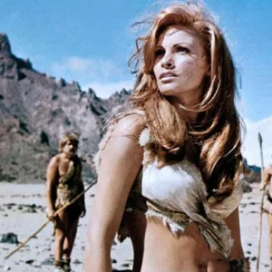 Raquel Welch in einer Szene aus „Eine Million Jahre vor unserer Zeit“.