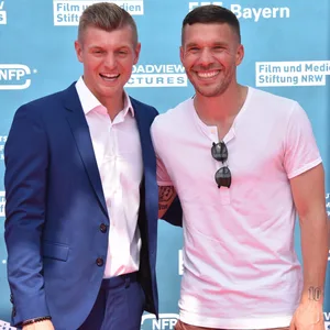 Lukas Podolski und Toni Kroos