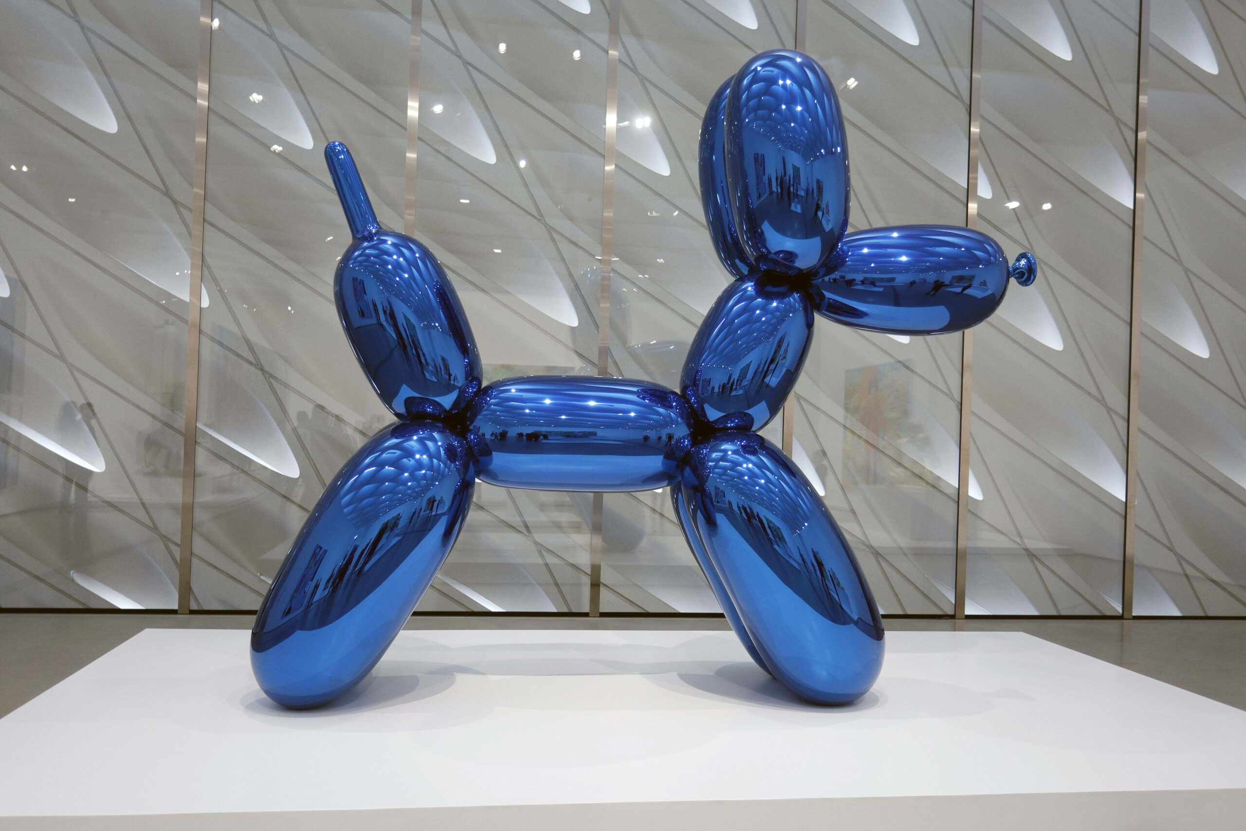 Ein „Balloon Dog“ des US-Künstlers Jeff Koons