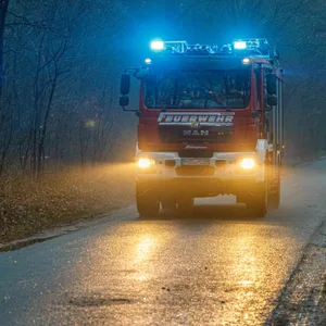 Ein Einsatzfahrzeug der Feuerwehr