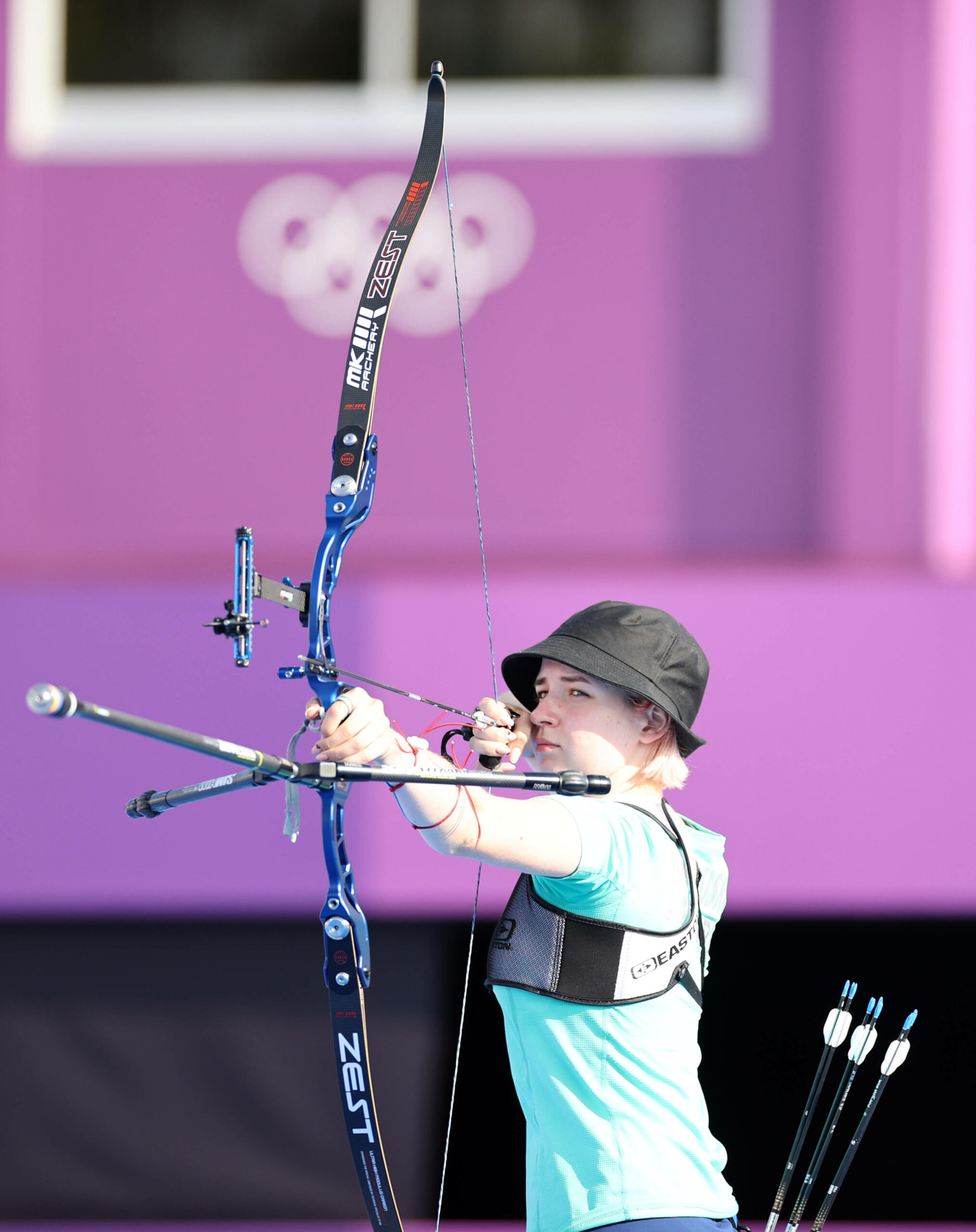 Karyna Kazlouskaya bei den Olympischen Spielen in Tokio 2021